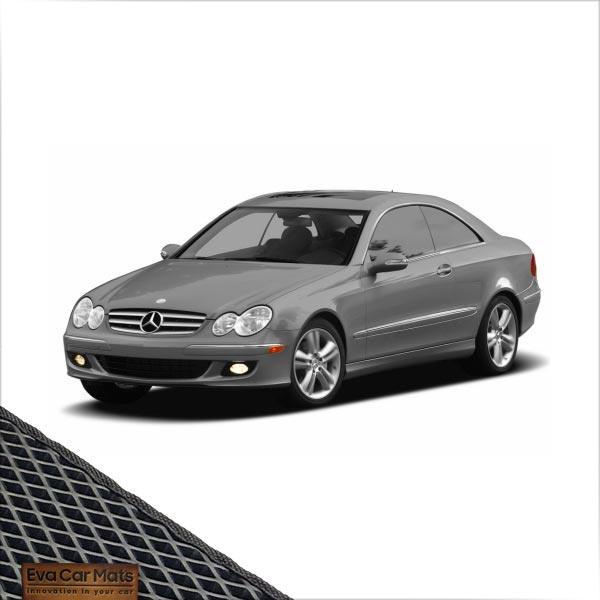 "EVA" polimeriniai  kilimėliai MERCEDES BENZ CLK-CLASS W208 (1997-2003) - Trilesta