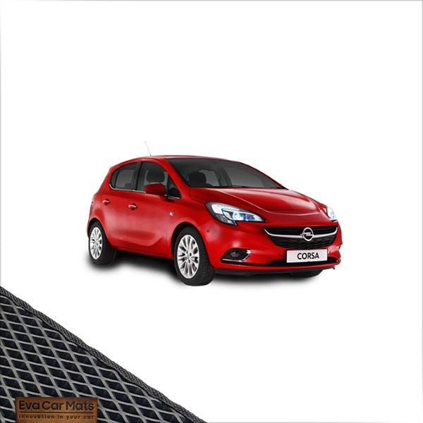 "EVA" polimeriniai  kilimėliai OPEL CORSA E (2014-2019) - Trilesta