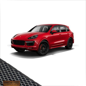 "EVA" polimeriniai  kilimėliai PORSCHE CAYENNE II 958 (2010-2018) - Trilesta