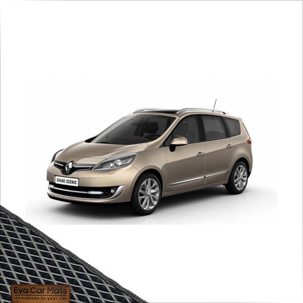 "EVA" polimeriniai  kilimėliai RENAULT GRAND SCENIC III (2009-2016) - Trilesta