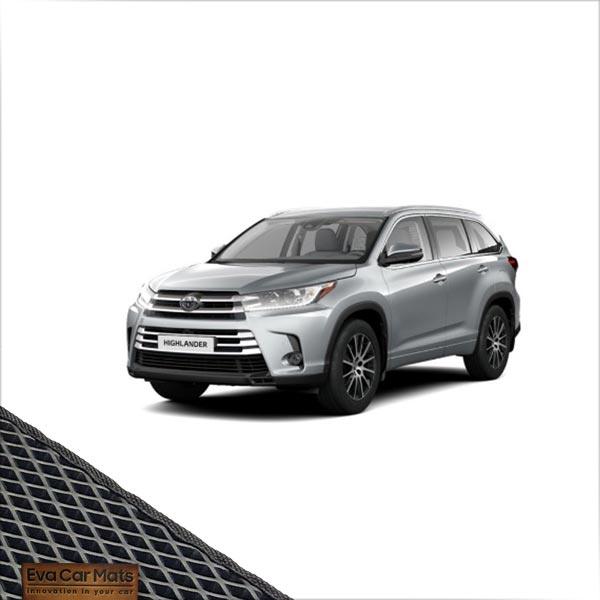 "EVA" polimeriniai  kilimėliai TOYOTA HIGHLANDER III (2013->;) - Trilesta