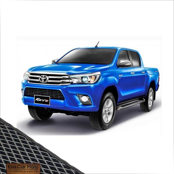 "EVA" polimeriniai  kilimėliai TOYOTA HILUX VIII (2015->;) - Trilesta