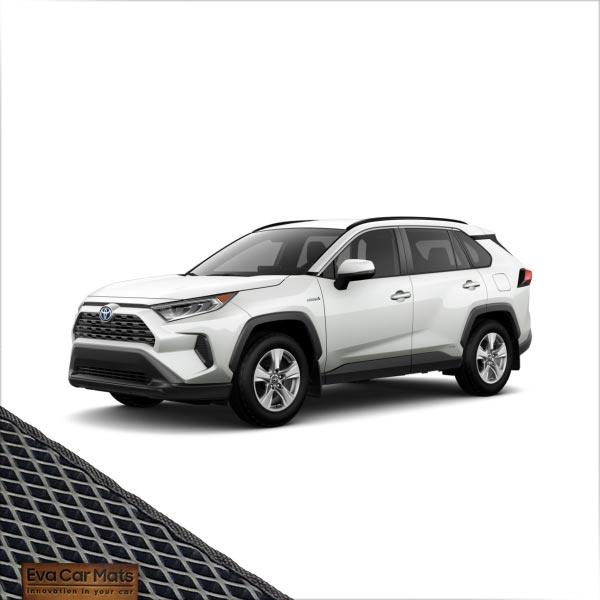 "EVA" polimeriniai  kilimėliai TOYOTA RAV4 V XA50 (2019->;) - Trilesta