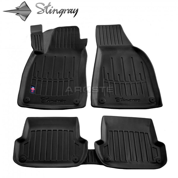 Kilimėliai "Stingray" 3D AUDI A4 B6 2001-2004, 5 vnt. juodi /5030015 - Trilesta