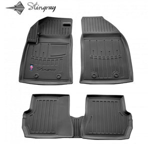 Kilimėliai "Stingray" 3D FORD Fiesta 2002-2008, 5 vnt. juodi /5007125 - Trilesta