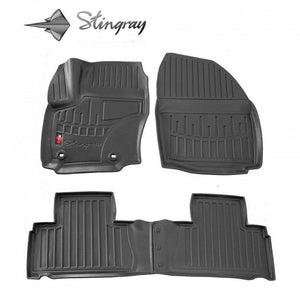 Kilimėliai "Stingray" 3D FORD S-Max 2006-2014, 4 vnt. (OWAL clips) juodi /5007134 - Trilesta