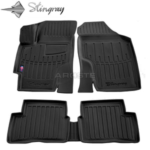 Kilimėliai "Stingray" 3D KIA Rio II DE 2005-2010, 5 vnt. juodi /5009155 - Trilesta