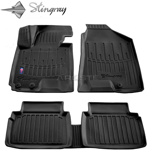 Kilimėliai "Stingray" 3D KIA Sportage SL 2010-2015, 5 vnt. juodi /5009025 - Trilesta