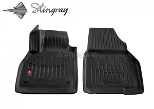 Kilimėliai "Stingray" 3D MERCEDES BENZ Citan W415 2012-2020, 2 vnt. juodi /5018112 - Trilesta