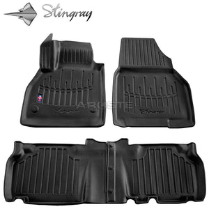 Kilimėliai "Stingray" 3D MERCEDES BENZ Citan W415 2012-2020, 4 vnt. juodi /5018114 - Trilesta