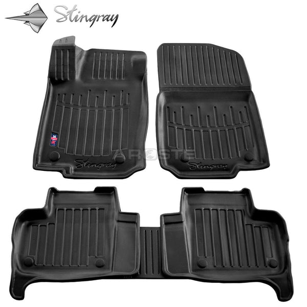 Kilimėliai "Stingray" 3D MERCEDES BENZ W166 GLE 2015-2018, 5 vnt. juodi /5012015 - Trilesta