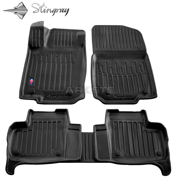 Kilimėliai "Stingray" 3D MERCEDES BENZ X166 GL 2012-2015, 5 vnt. juodi /5012015 - Trilesta