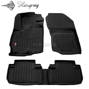 Kilimėliai "Stingray" 3D MITSUBISHI Outlander 2012-2021, 5 vnt. juodi /5013015 - Trilesta