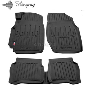 Kilimėliai "Stingray" 3D NISSAN Almera Classic 2006-2011, 5 vnt. juodi /5014095 - Trilesta