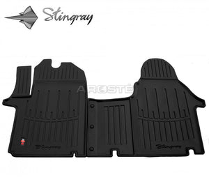 Kilimėliai "Stingray" 3D NISSAN Primastar 2002-2016 (1+2), 2 vnt. juodi /5018152 - Trilesta