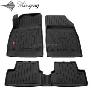 Kilimėliai "Stingray" 3D OPEL Astra J 2009-2015, 5 vnt. juodi /5015035 - Trilesta