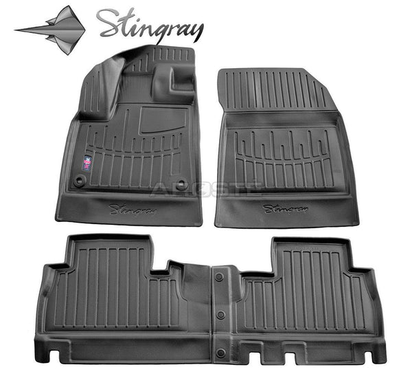 Kilimėliai "Stingray" 3D OPEL Combo E 2018->, 4 vnt. (without armrest) /5016114 - Trilesta