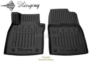 Kilimėliai "Stingray" 3D OPEL Movano B 2010-2021, 2 vnt. juodi /5018242 - Trilesta