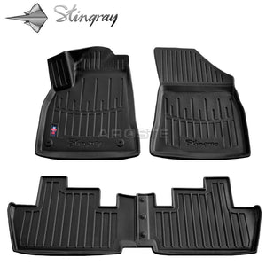 Kilimėliai "Stingray" 3D PEUGEOT 3008 2009-2016, 4 vnt. juodi /5016084 - Trilesta