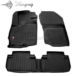 Kilimėliai "Stingray" 3D PEUGEOT 4007 2007-2013, 5 vnt. juodi /5013015 - Trilesta