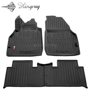 Kilimėliai "Stingray" 3D RENAULT Grand Scenic 2003-2009, 4 vnt. juodi /5018024 - Trilesta