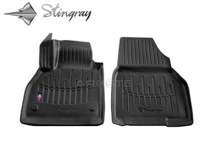 Kilimėliai "Stingray" 3D RENAULT Kangoo II 2008-2020, 2 vnt. juodi /5018112 - Trilesta