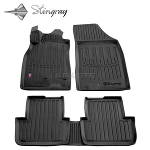 Kilimėliai "Stingray" 3D RENAULT Megane III 2008-2015, 5 vnt. (universal) juodi /5018015 - Trilesta