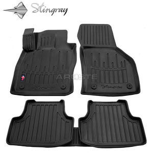 Kilimėliai "Stingray" 3D SEAT Leon III 5F 2012–2019, 5 vnt. juodi /5024065 - Trilesta