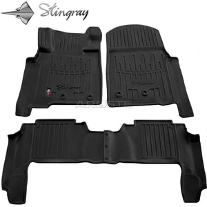 Kilimėliai "Stingray" 3D TOYOTA Land Cruiser 200 2007-2021, 4 vnt. juodi /5022044 - Trilesta