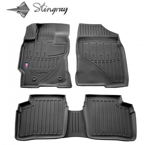 Kilimėliai "Stingray" 3D TOYOTA Prius 2003-2009, 5 vnt. juodi /5022235 - Trilesta