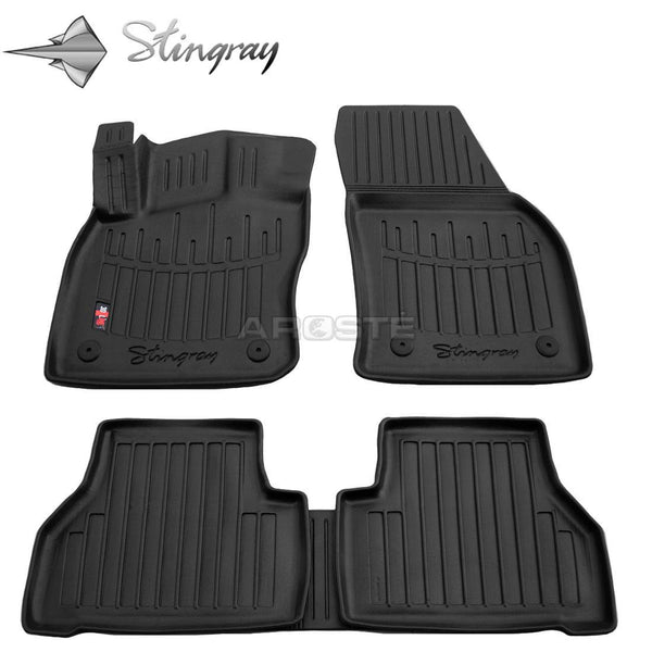 Kilimėliai "Stingray" 3D VOLKSWAGEN Caddy IV 2020->;, 5 vnt. juodi /5024165 - Trilesta