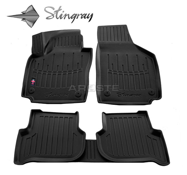 Kilimėliai "Stingray" 3D VOLKSWAGEN Golf Plus 2004-2014, 5 pc. juodi /5024185 - Trilesta